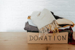 end of summer cleaning donate declutter