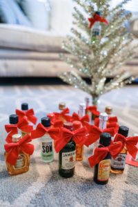 mini booze christmas stocking stuffer ideas