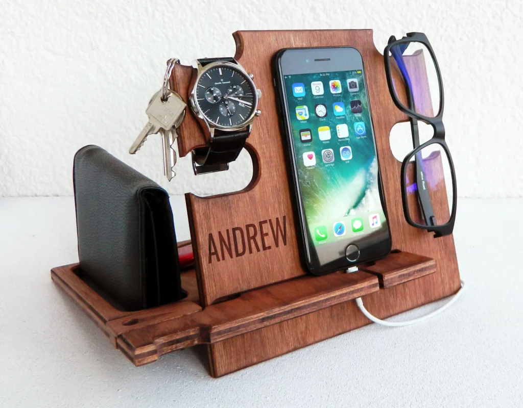 docking station. First anniversary gift husband. 