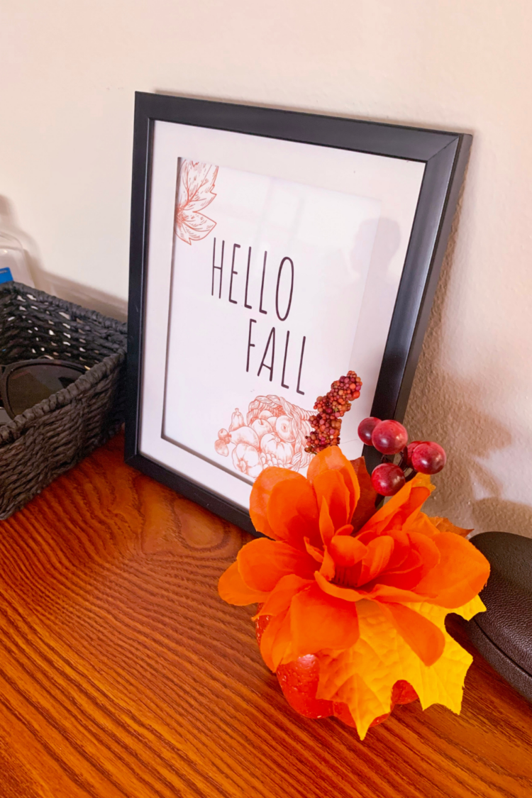 fall decor ideas for apartments feature image