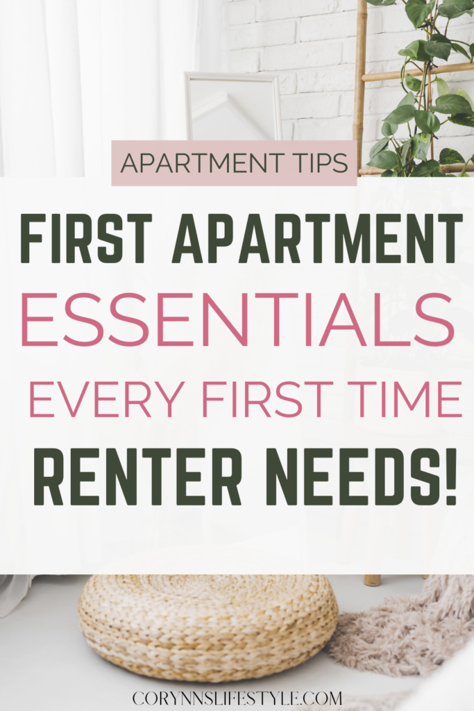 apartment essential list feature image